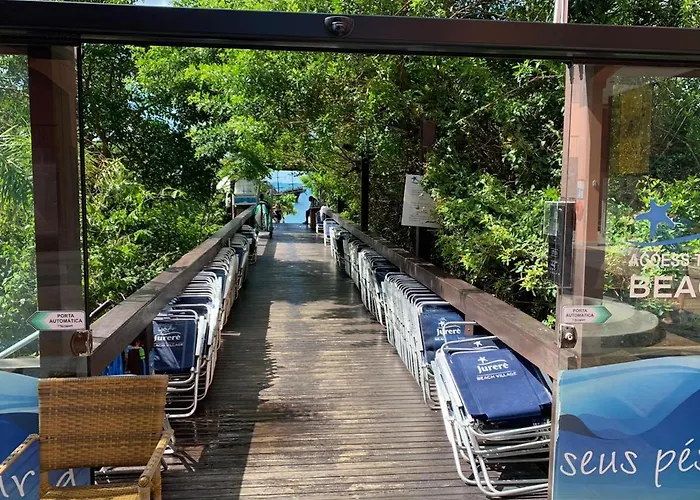 Jurere Beach Village - Flat Na Praia